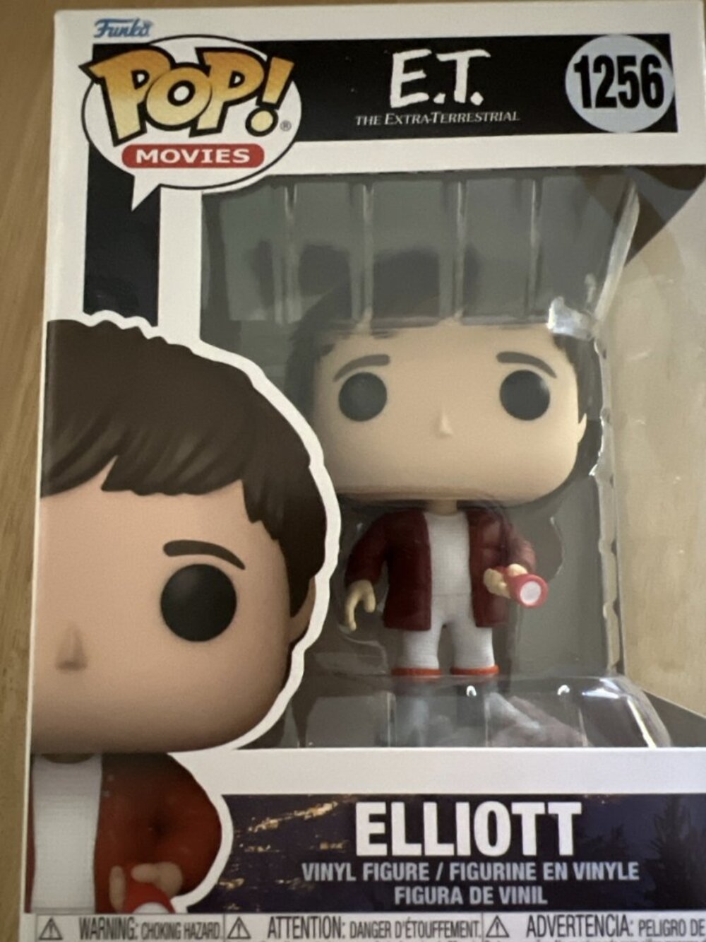 Funko Pop Elliott #1256 ET The Extra-Terrestrial New in Box NIB Collectible Rare